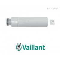 Vaillant rookgasafvoer concentrische verlengbuis 80-125 - 2m 303205