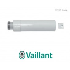 Vaillant rookgasafvoer concentrische verlengbuis 60-100 - 0,5m 303902